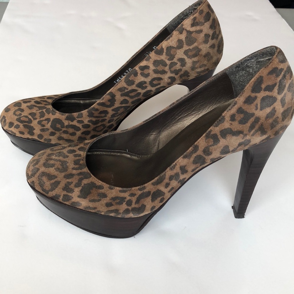 Stuart Weitzman Leopard Heels